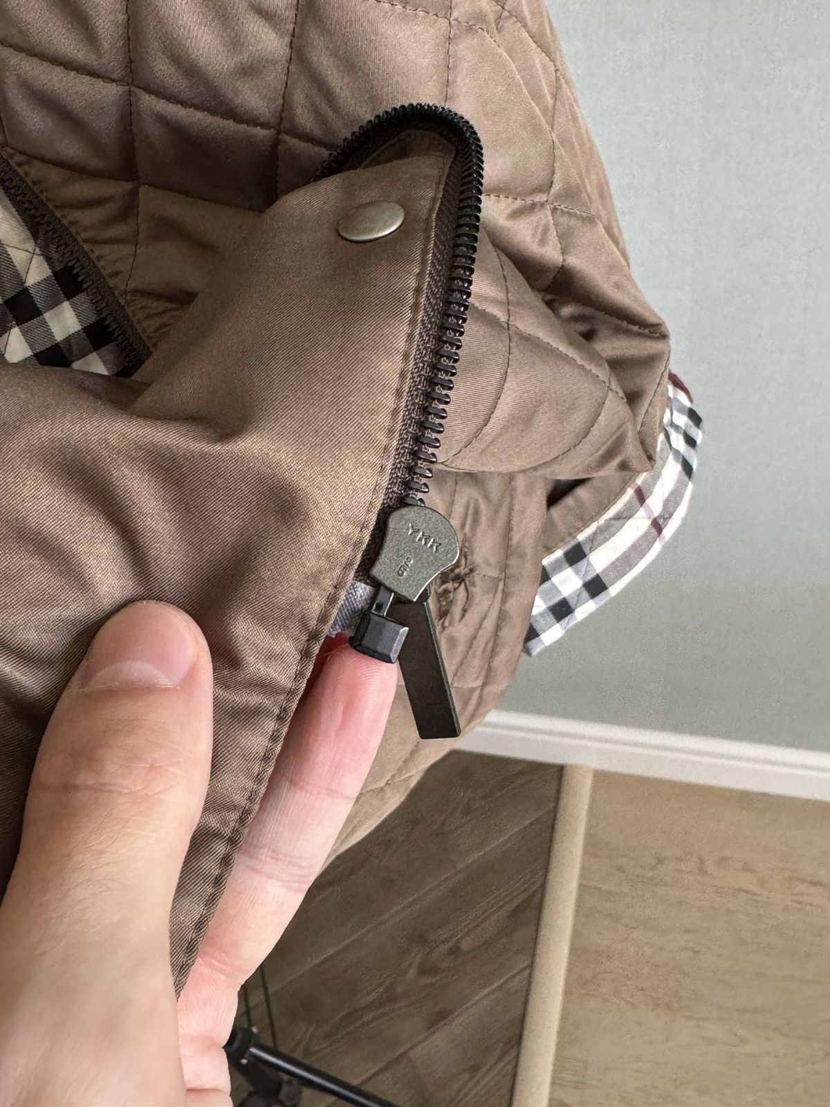Burberry × Vintage Burberry quilted jacket Size XL / US 12-14 / IT 48-50 - 9 Thumbnail