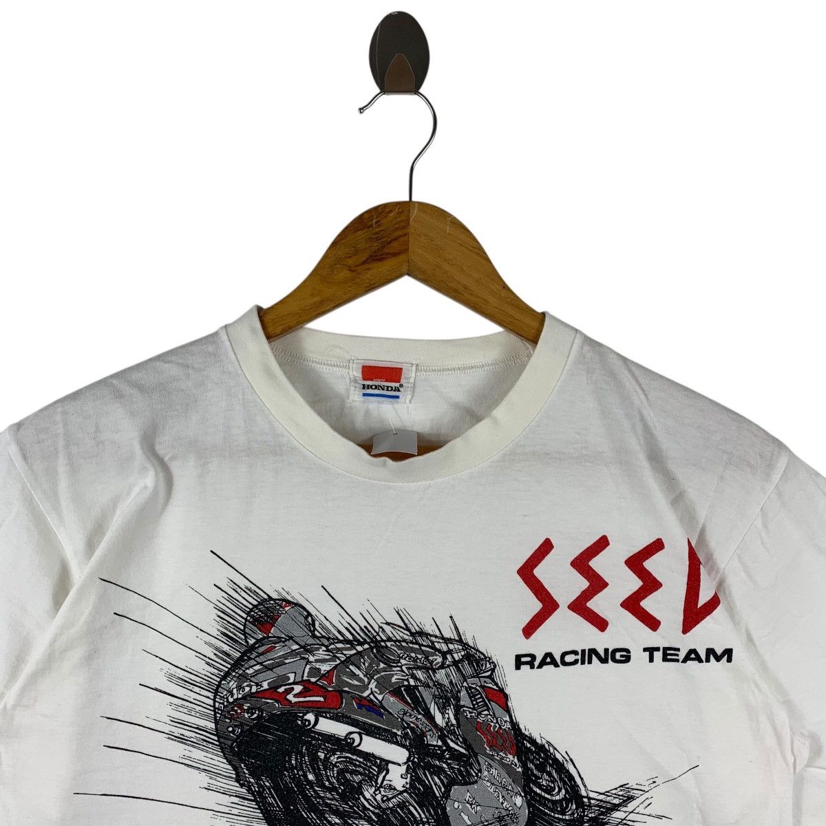 Fox Racing Vintage NSR 500 HRC racing team logo printed tee Size US M / EU 48-50 / 2 - 2 Thumbnail