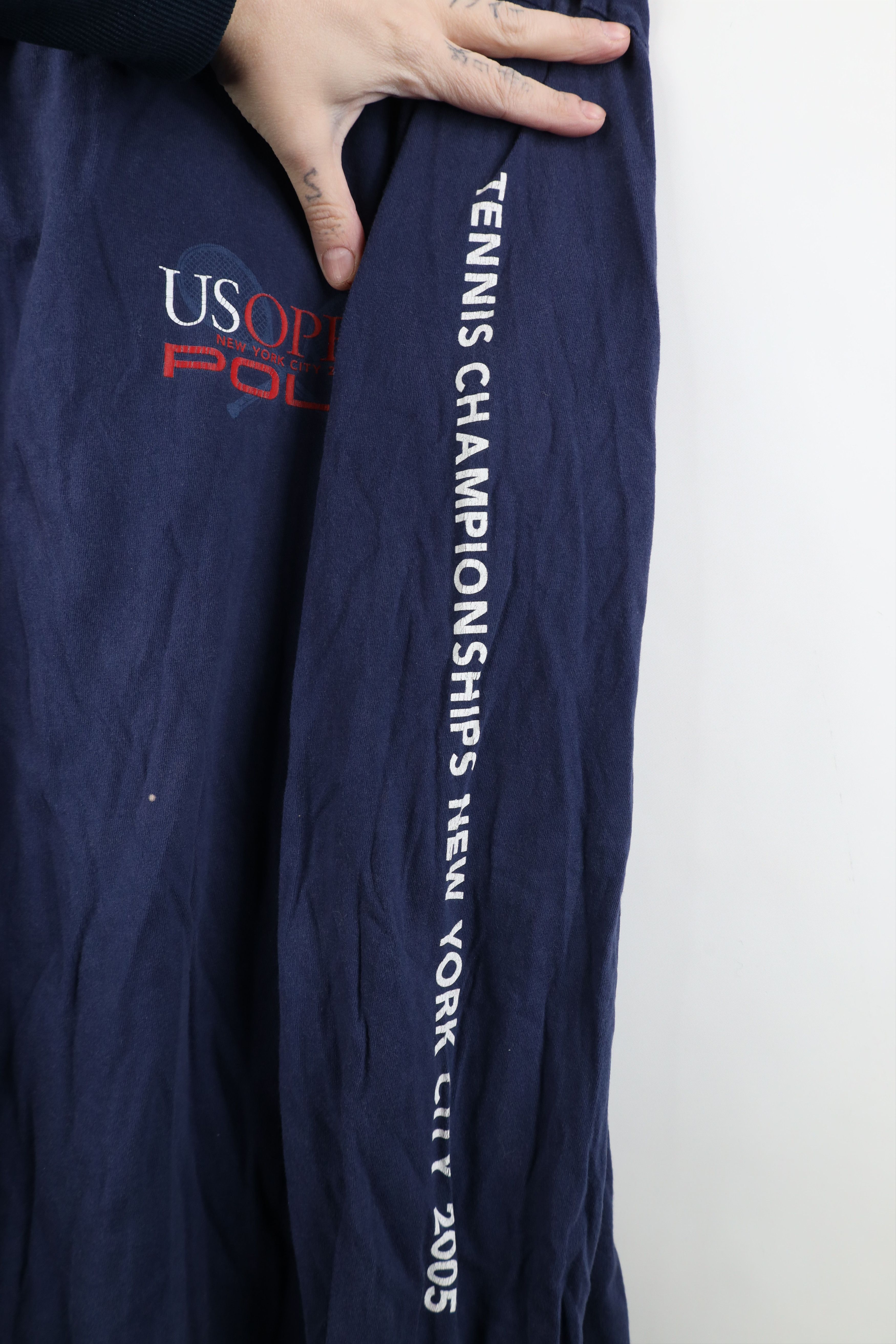 Ralph Lauren Vintage 2005 Ralph Lauren US Open Tennis Long Sleeve T-Shirt Size US XL / EU 56 / 4 - 5 Thumbnail
