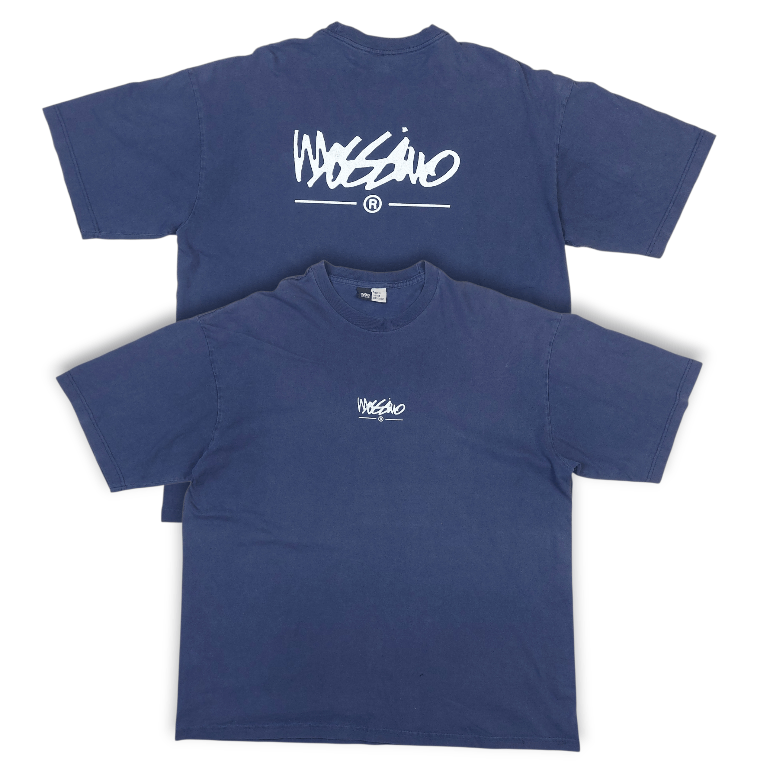 Mossimo Vintage 90s Mossimo Skater USA Double-Sided TEE Size US XL / EU 56 / 4 - 1 Thumbnail