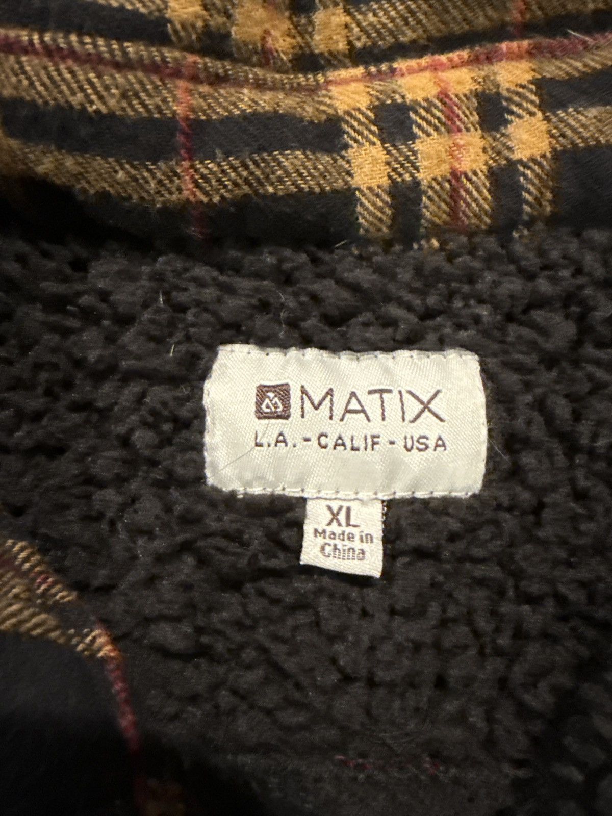 Matix Brown Flannel Size US XL / EU 56 / 4 - 2 Thumbnail