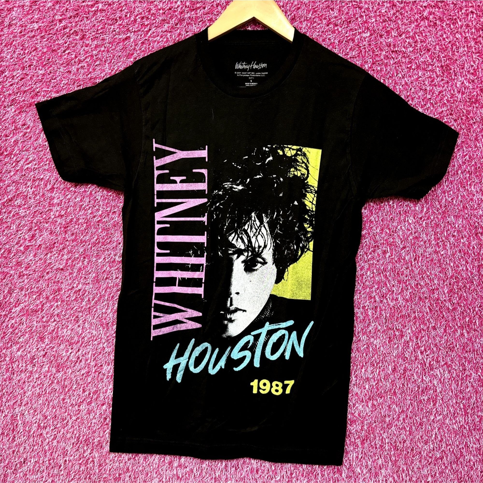 Other Whitney Houston 1987 Alternate Album Art Dance Pop Tee S Size US S / EU 44-46 / 1 - 1 Thumbnail