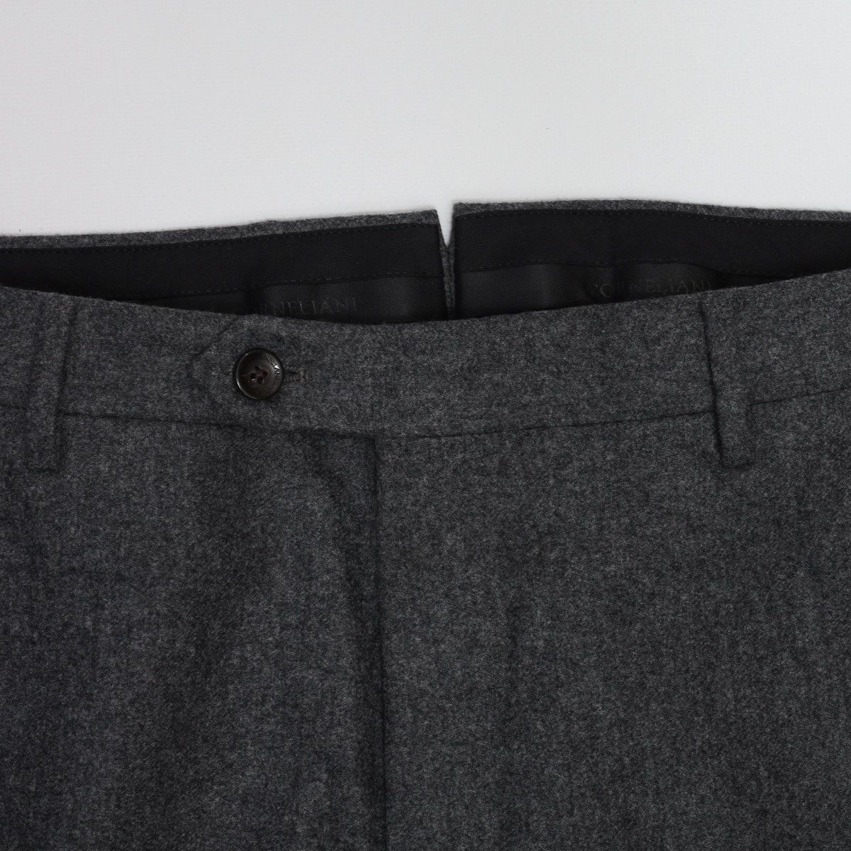 Corneliani Corneliani Wool Grey Trousers Pants Size US 36 / EU 52 - 2 Thumbnail