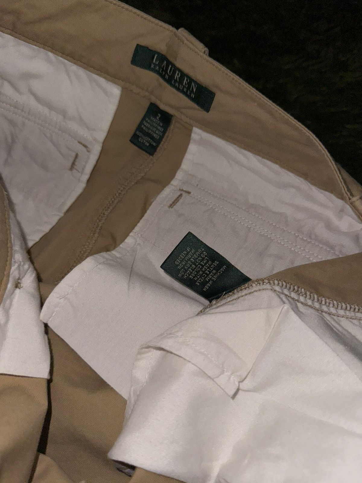 Ralph Lauren [2] LAUREN RALPH LAUREN pocket detail chino pants washed Size 29" - 4 Thumbnail