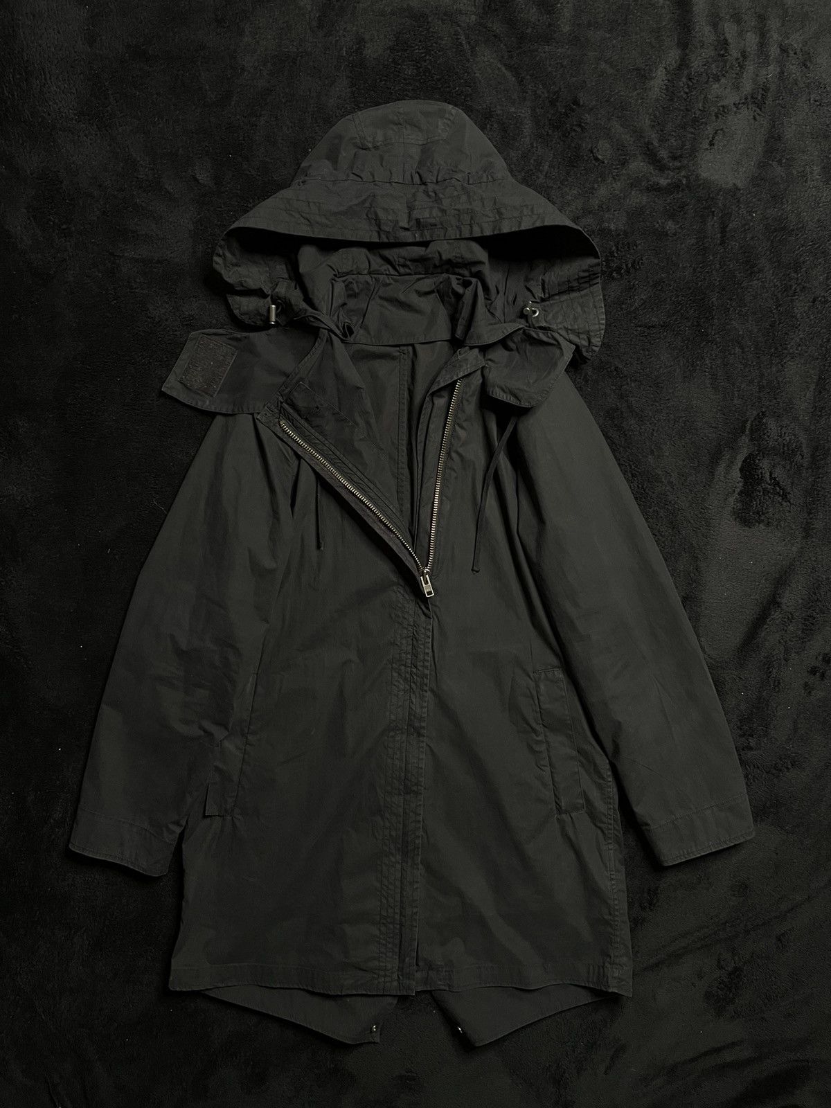 Helmut Lang Vintage Helmut Lang Nylon Overcoat Jacket Unisex Size S Size S / US 4 / IT 40 - 2 Thumbnail