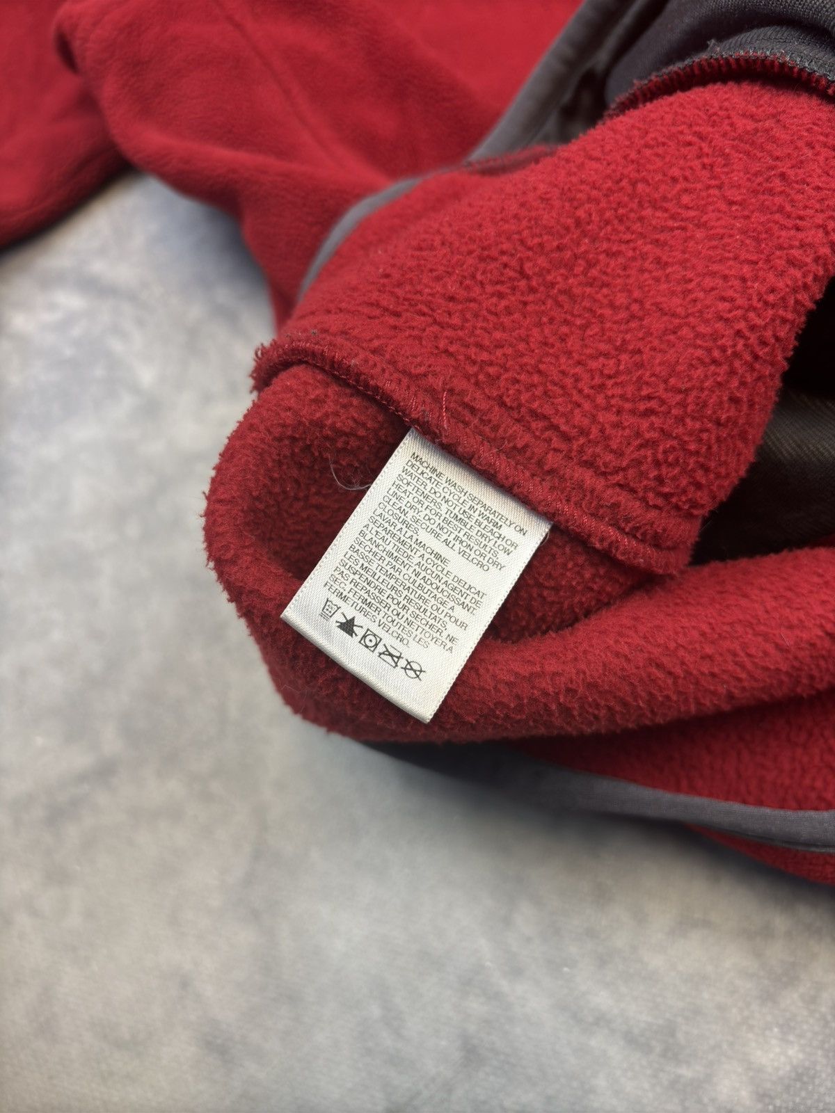 The North Face 💥Y2K THE NORTH FACE OUTDOOR FLEECE ZIP JACKET RED GORPCORE Size US L / EU 52-54 / 3 - 6 Thumbnail