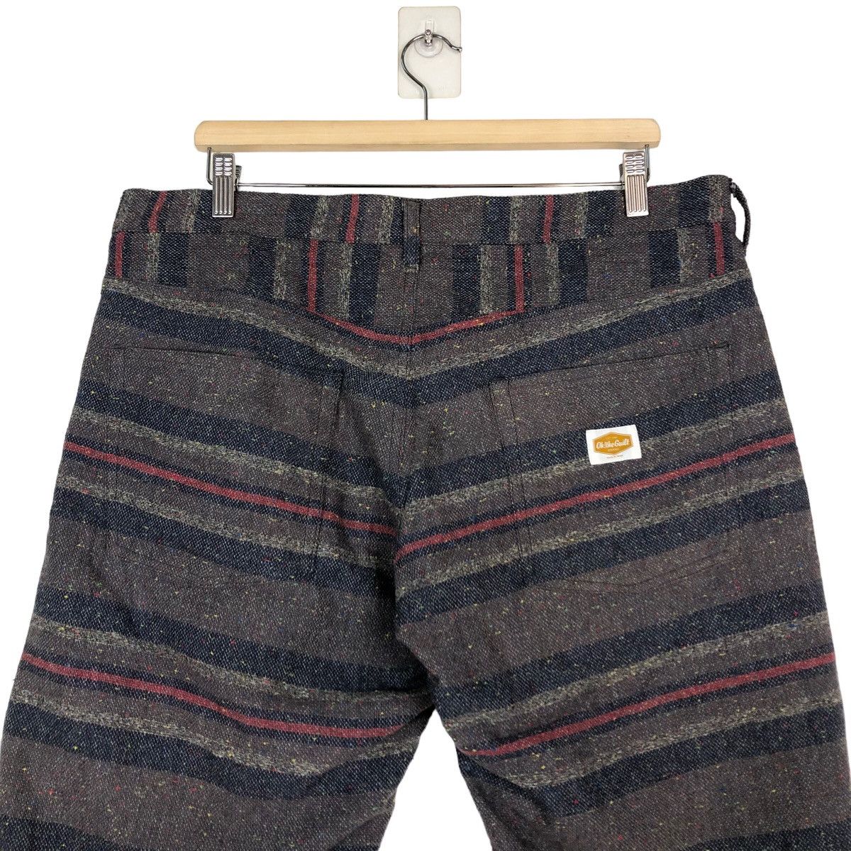 Japanese Brand 🔥SHORT PANT WOOL BLANKET THE GUILTS ISSEY MIYAKE Size US 36 / EU 52 - 9 Thumbnail