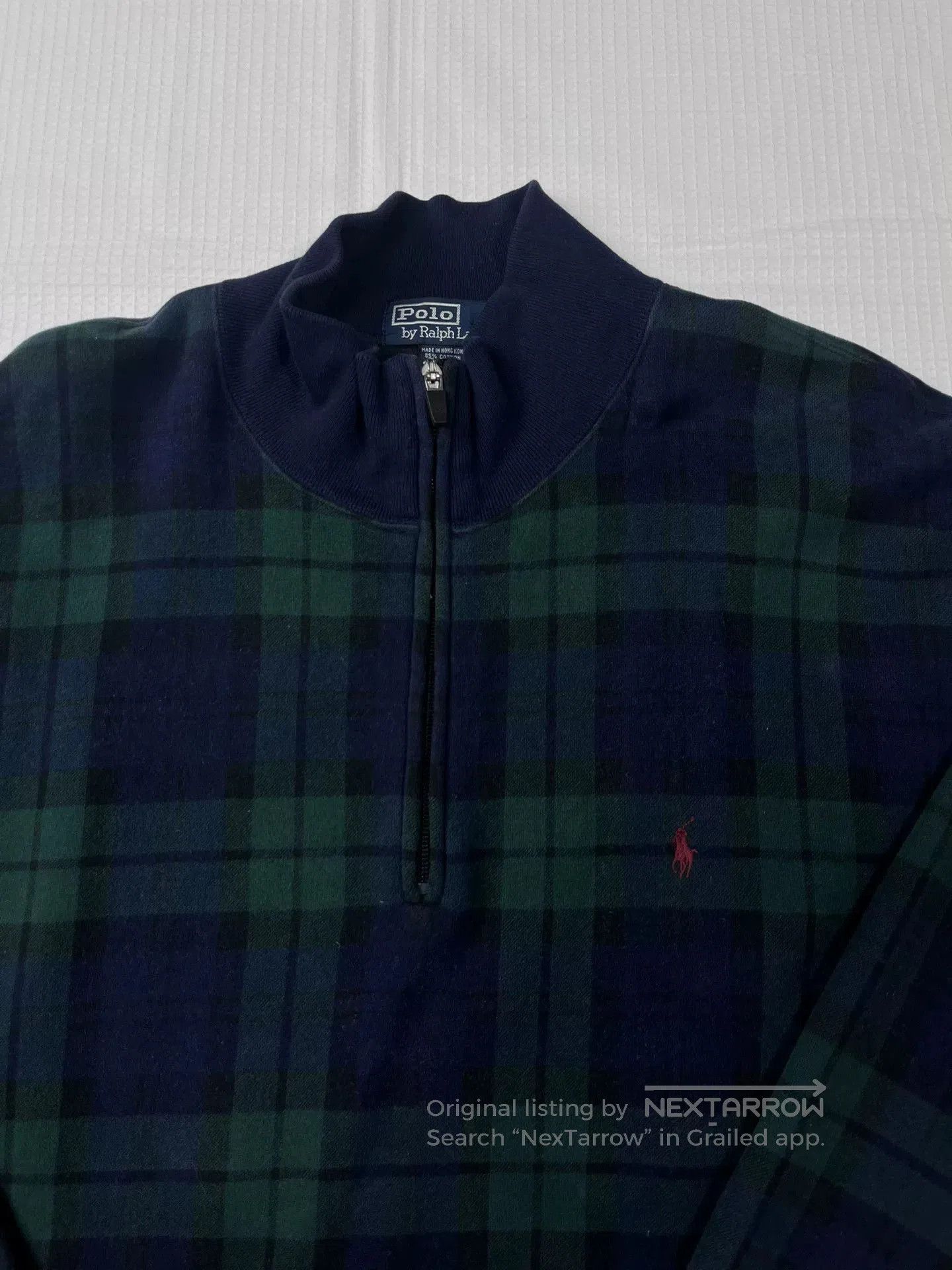 Vintage Vintage Ralph Lauren Cotton Polo Pullover. Size US XL / EU 56 / 4 - 5 Thumbnail