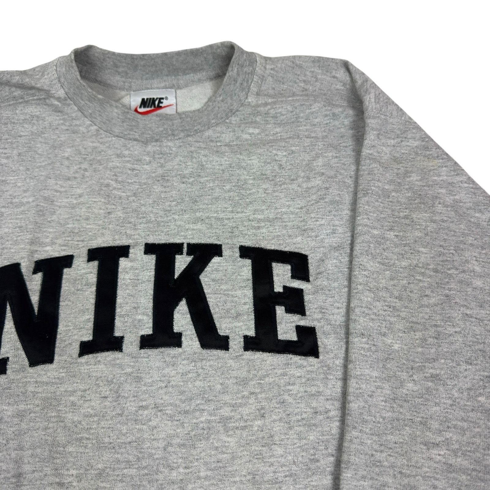 Japanese Brand × Nike × Vintage Nike Mens Gray Cotton Crew Neck Long Sleeve Sweatshirt M Size US M / EU 48-50 / 2 - 3 Thumbnail