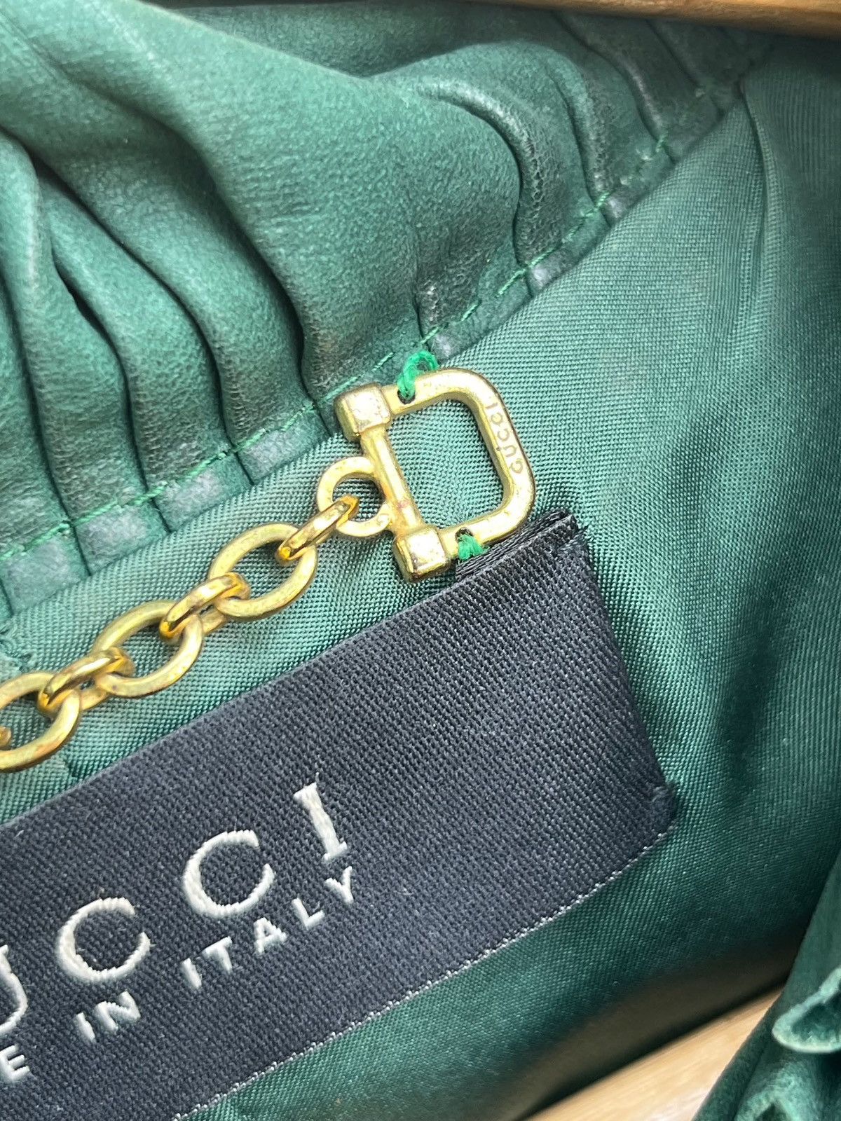 Gucci Leather Evening Jacket Size S / US 4 / IT 40 - 11 Thumbnail
