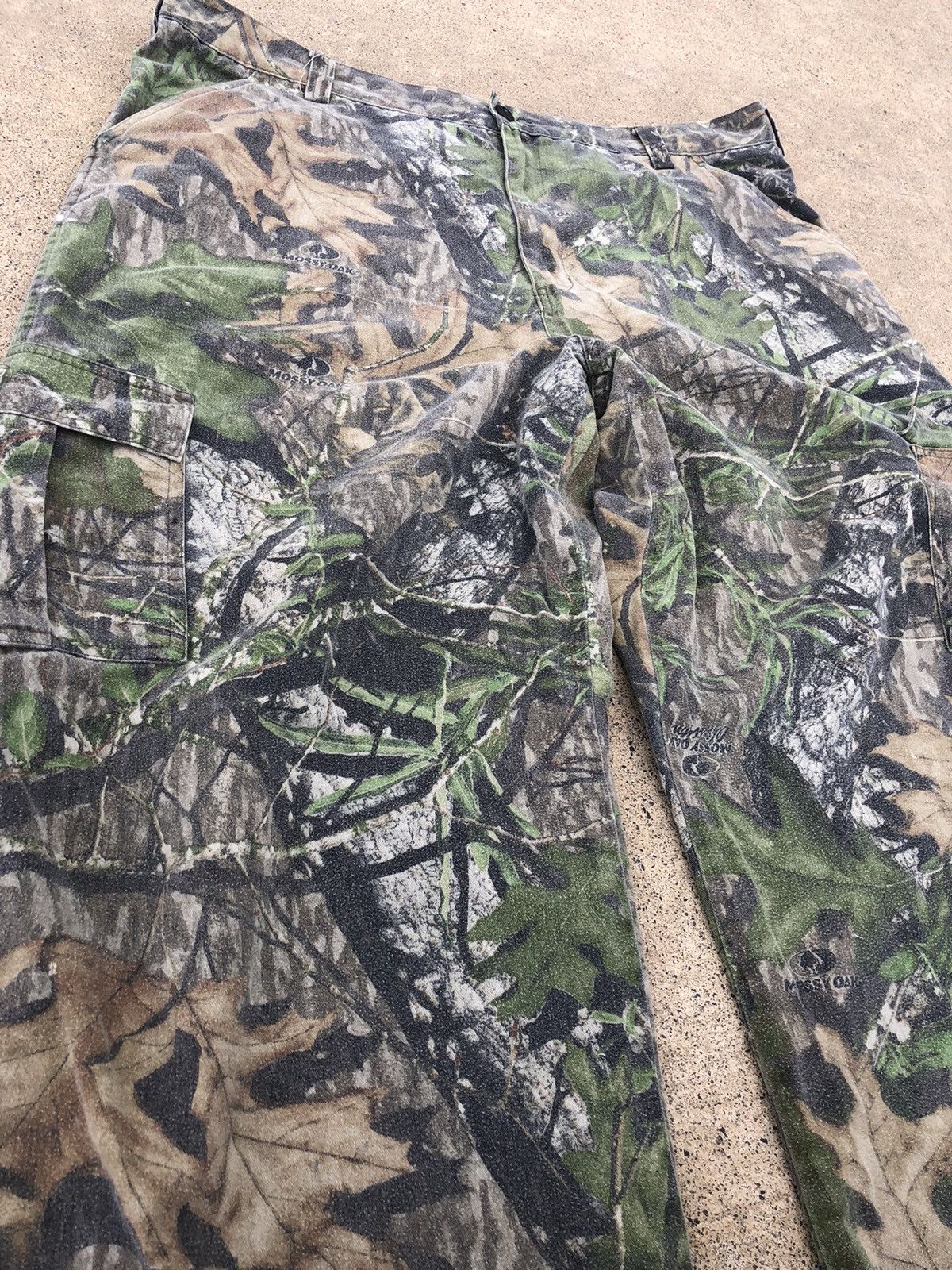 Vintage Vintage faded camo cargo pants Size US 42 / EU 58 - 2 Thumbnail