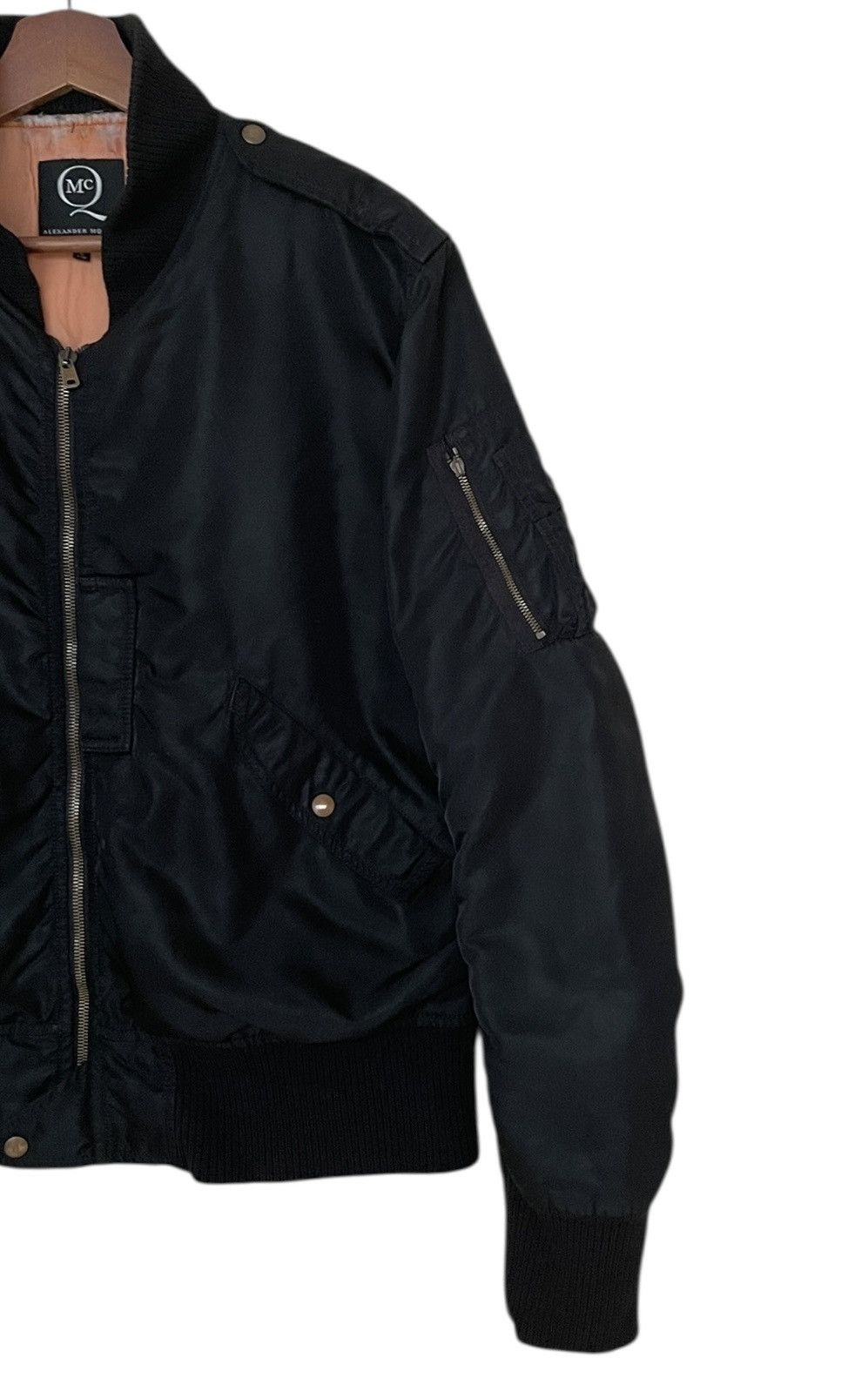 Alexander McQueen × Vintage Vintage Brand Alexander McQueen MA-1 Flight Jacket 1990s Size US M / EU 48-50 / 2 - 4 Thumbnail