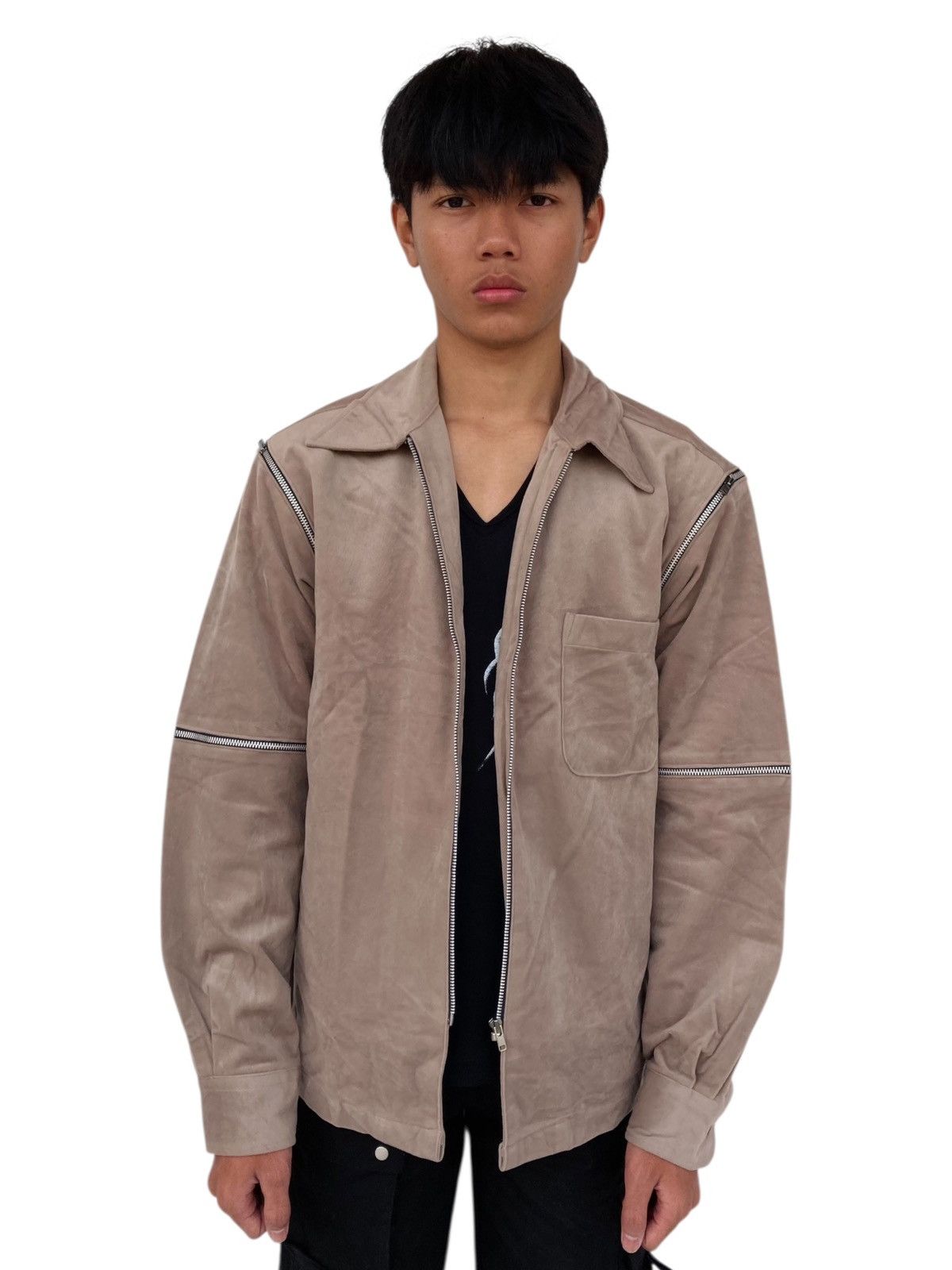 If Six Was Nine 1980s Garcon Wave - Multizips 3 Way Jacket Size US M / EU 48-50 / 2 - 4 Thumbnail