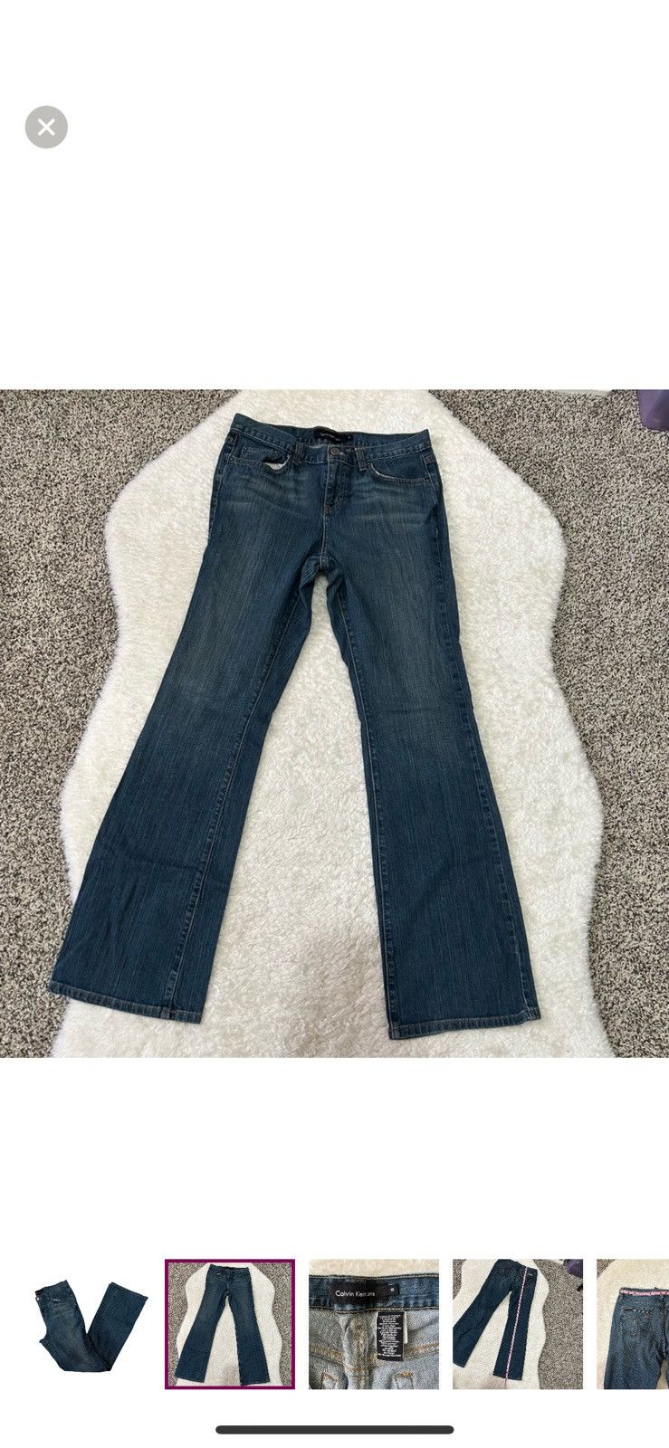 Calvin Klein Calvin Klein flared bootcut jeans size 10 Size 32" / US 10 / IT 46 - 4 Thumbnail