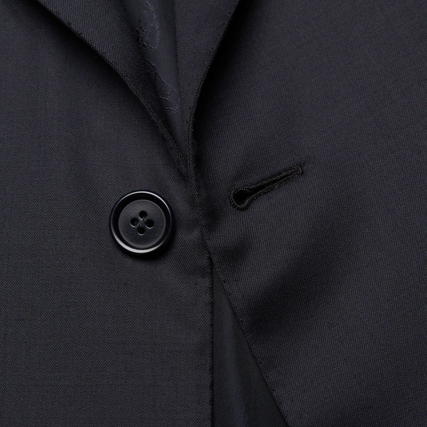 Brioni BRIONI "CATONE" Handmade Navy Blue Wool Suit Short Portly Size 52R - 5 Thumbnail