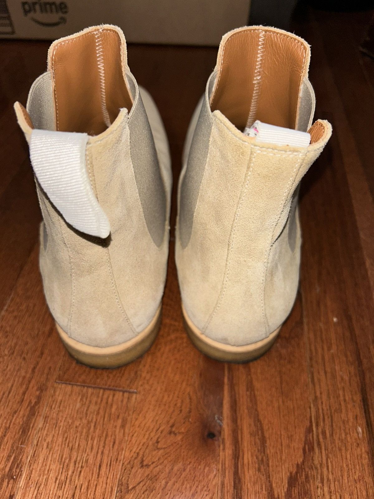 Common Projects Common Projects Chelsea Boots – Beige Suede Size US 10 / EU 43 - 5 Thumbnail