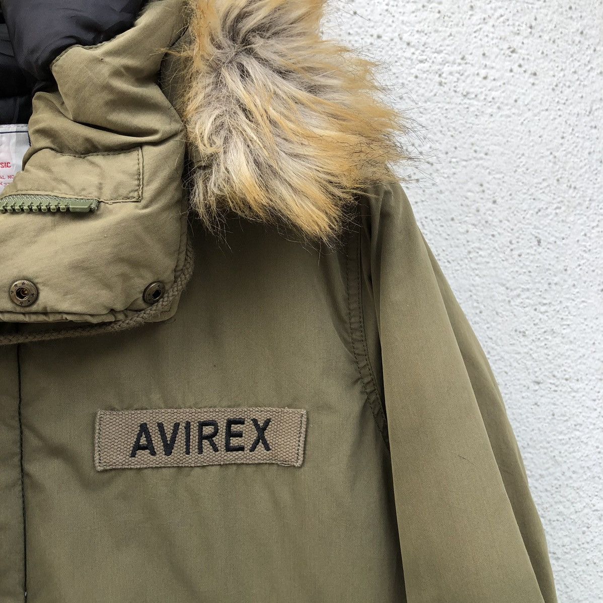 Avirex Avirex Mod Coat with Hood Military Style and Fur Padding Size US L / EU 52-54 / 3 - 3 Thumbnail