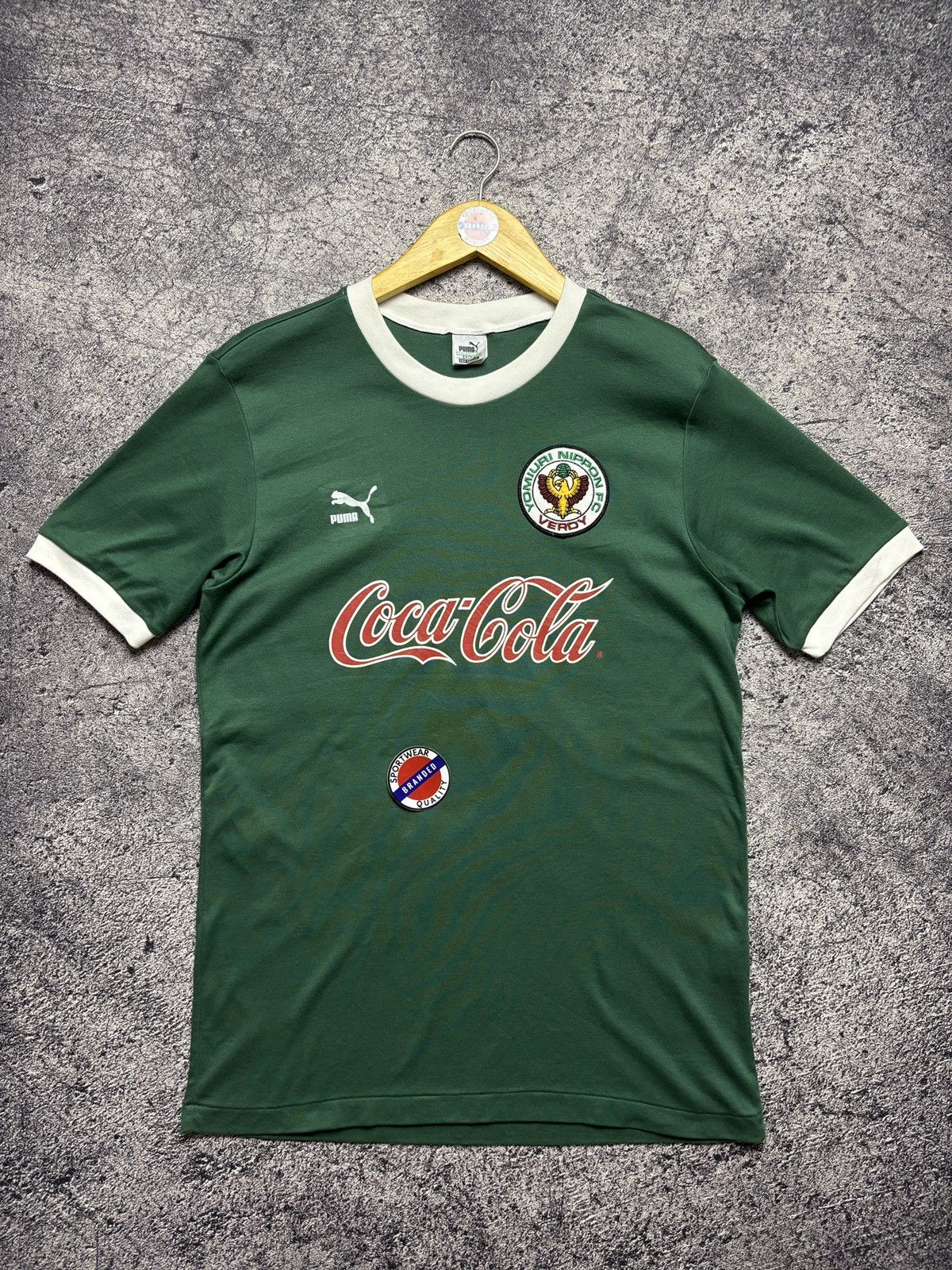 Puma Jersey Tokyo Verdy Yomiuri Home Vintage 1992-93 by Puma Size US M / EU 48-50 / 2 - 1 Thumbnail