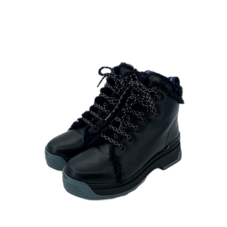 Fendi Fendi Black ThickSoled Snow Boots Size US 7.5 / EU 40-41 - 1 Thumbnail
