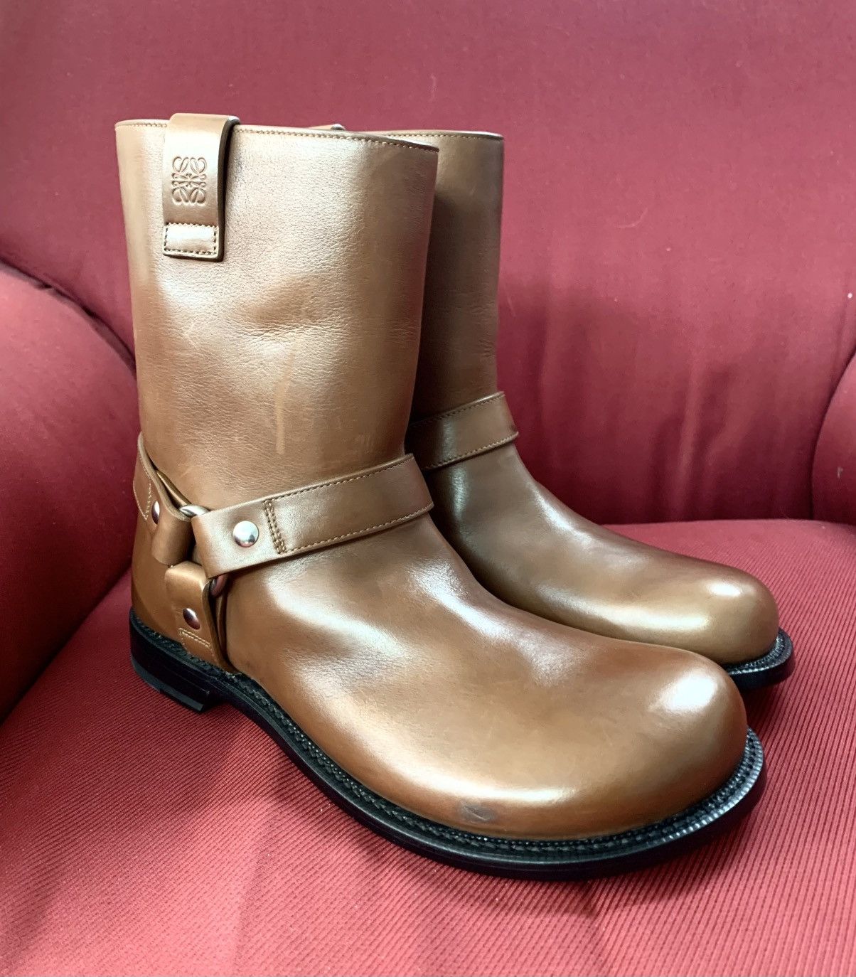 Loewe Loewe Campo Biker Boots Size US 7 / EU 40 - 1 Thumbnail