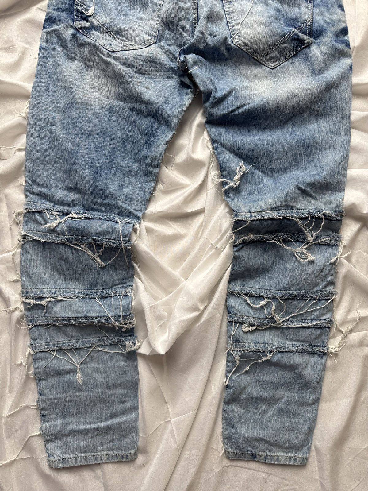 If Six Was Nine Cipo & Baxx Avant Garde Punk Ripped Distressed Jeans Size US 30 / EU 46 - 10 Thumbnail