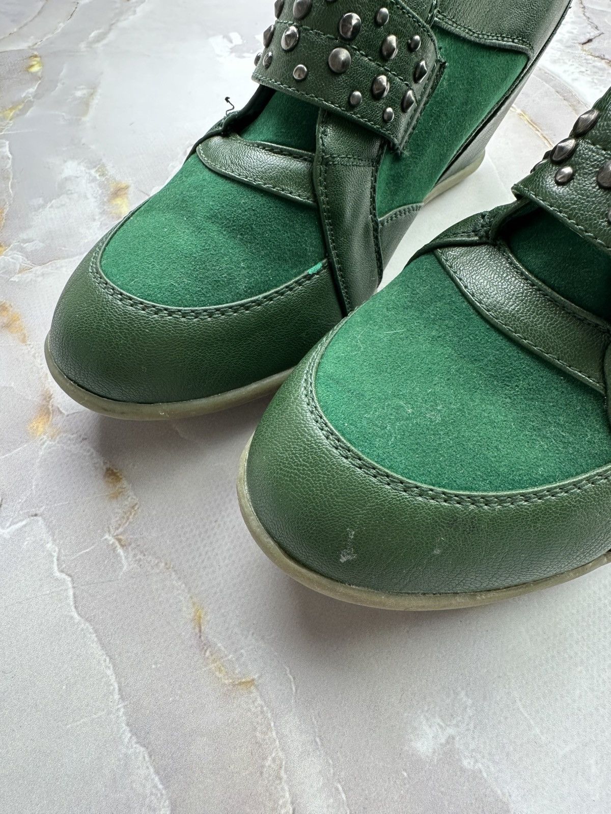 Japanese Brand Vintage Hi-Top Sneakers Size US 9 / IT 39 - 2 Thumbnail