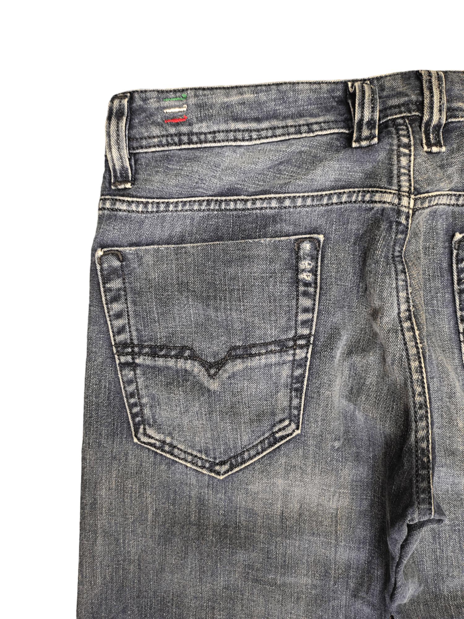 Diesel Vintage Y2k Diesel Viker Distressed Denim Jeans Streetwear Size US 29 - 16 Thumbnail