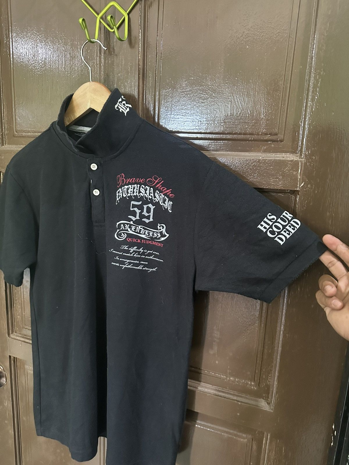 Affliction Vintage Affliction brave shape short Shirt Size US L / EU 52-54 / 3 - 3 Thumbnail