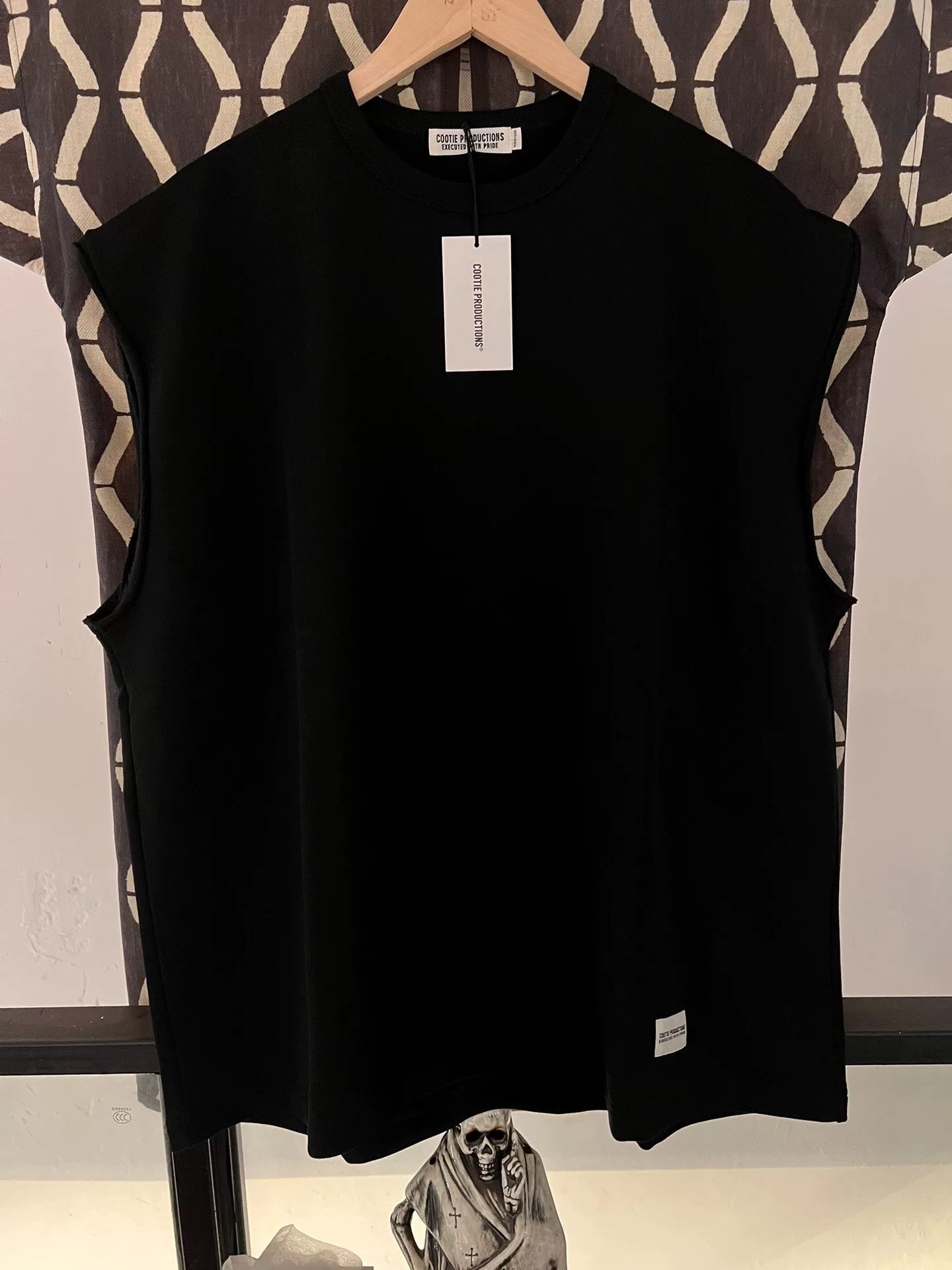 Japanese Brand black sleeveless top by Cootie, size M Size US M / EU 48-50 / 2 - 1 Thumbnail