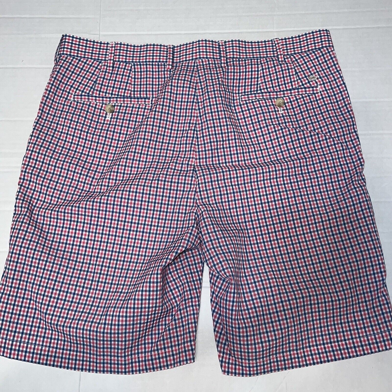 Peter Millar Peter Millar Shorts Mens 36 Crown Sport Seersucker Plaid Size US 36 / EU 52 - 3 Thumbnail