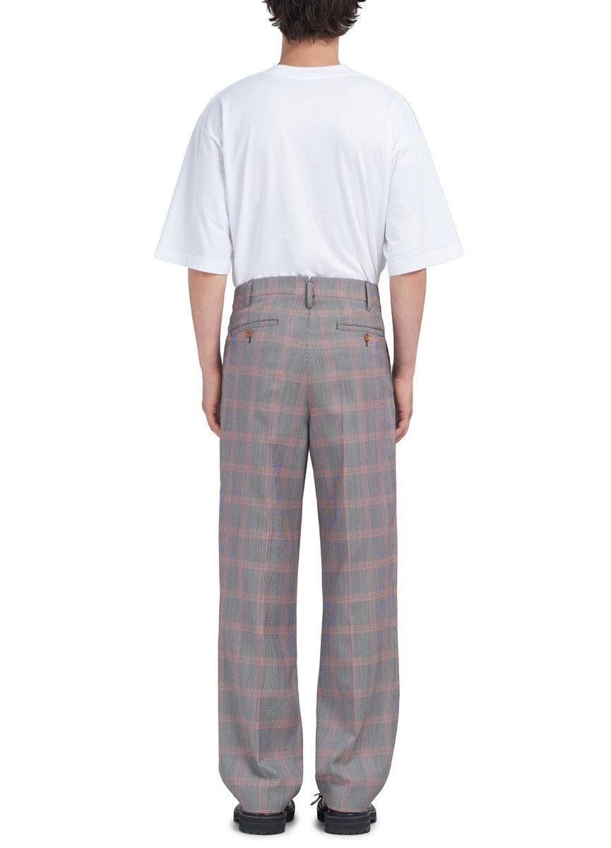Marni o1w1db10125 Technical Wool Straight-Leg Chinos in Multicolor Size US 30 / EU 46 - 2 Thumbnail