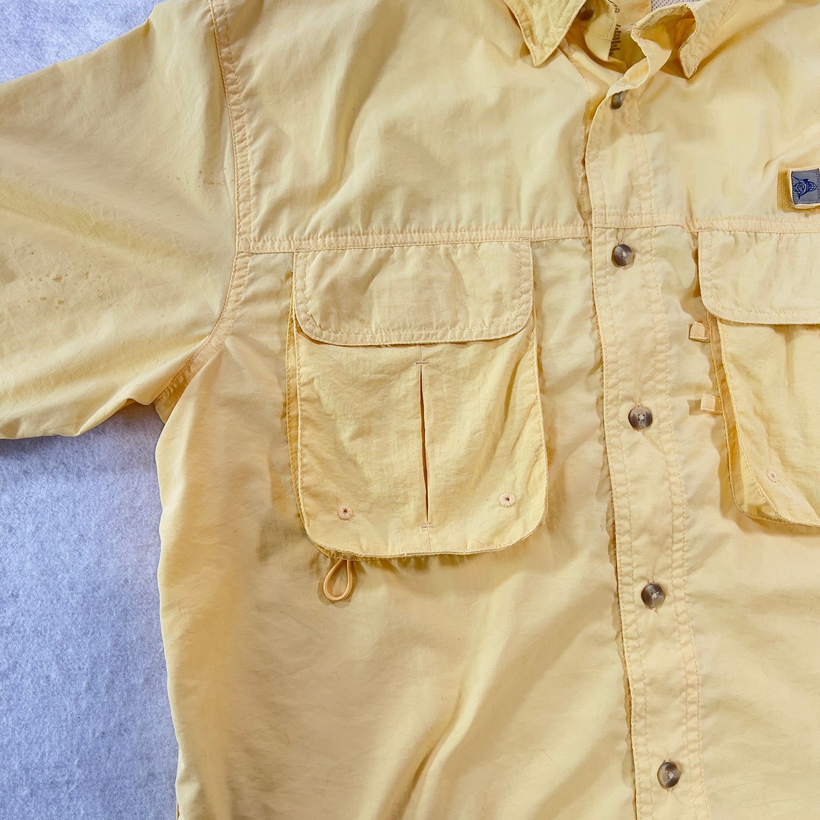 Reel Legends Fishing Shirt Reel Legends Men's S Vented Mesh Back Pockets Size US S / EU 44-46 / 1 - 6 Thumbnail