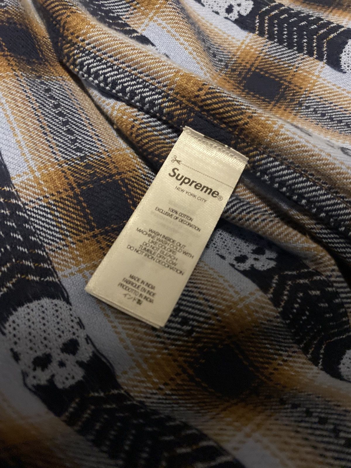 Number (N)ine × Supreme Supreme Number (N)ine Flannel Size US M / EU 48-50 / 2 - 7 Thumbnail