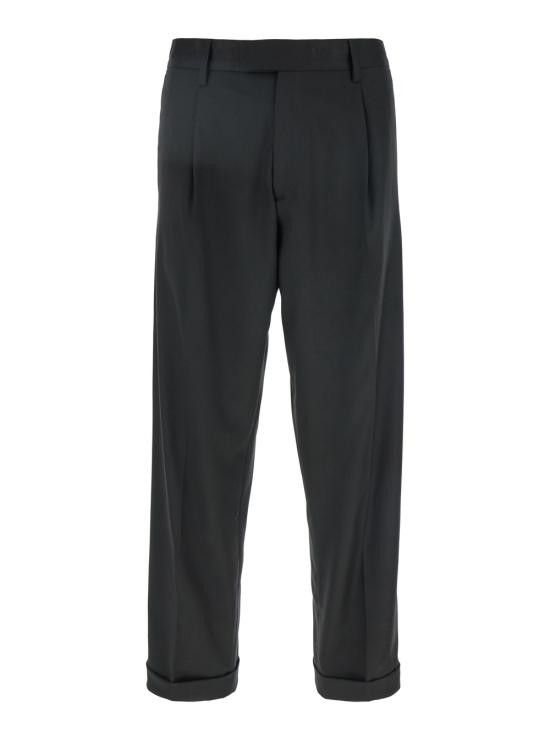 Low Brand LOW BRAND Men Straight Pants L1PFW24256804D001 Black Size US 31 - 1 Thumbnail