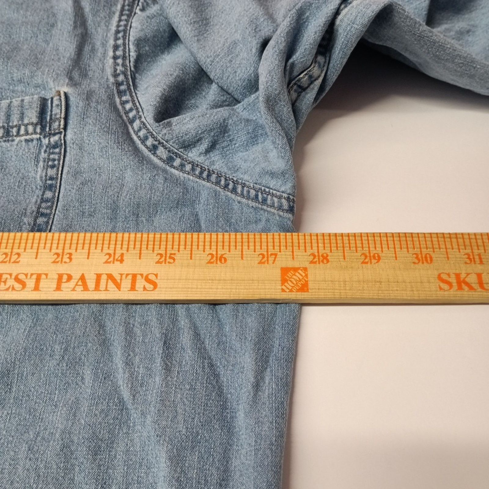 Northwest Territory Northwest Territory Denim Shirt Men's Size 2XL Blue Cotton Size US XXL / EU 58 / 5 - 5 Thumbnail