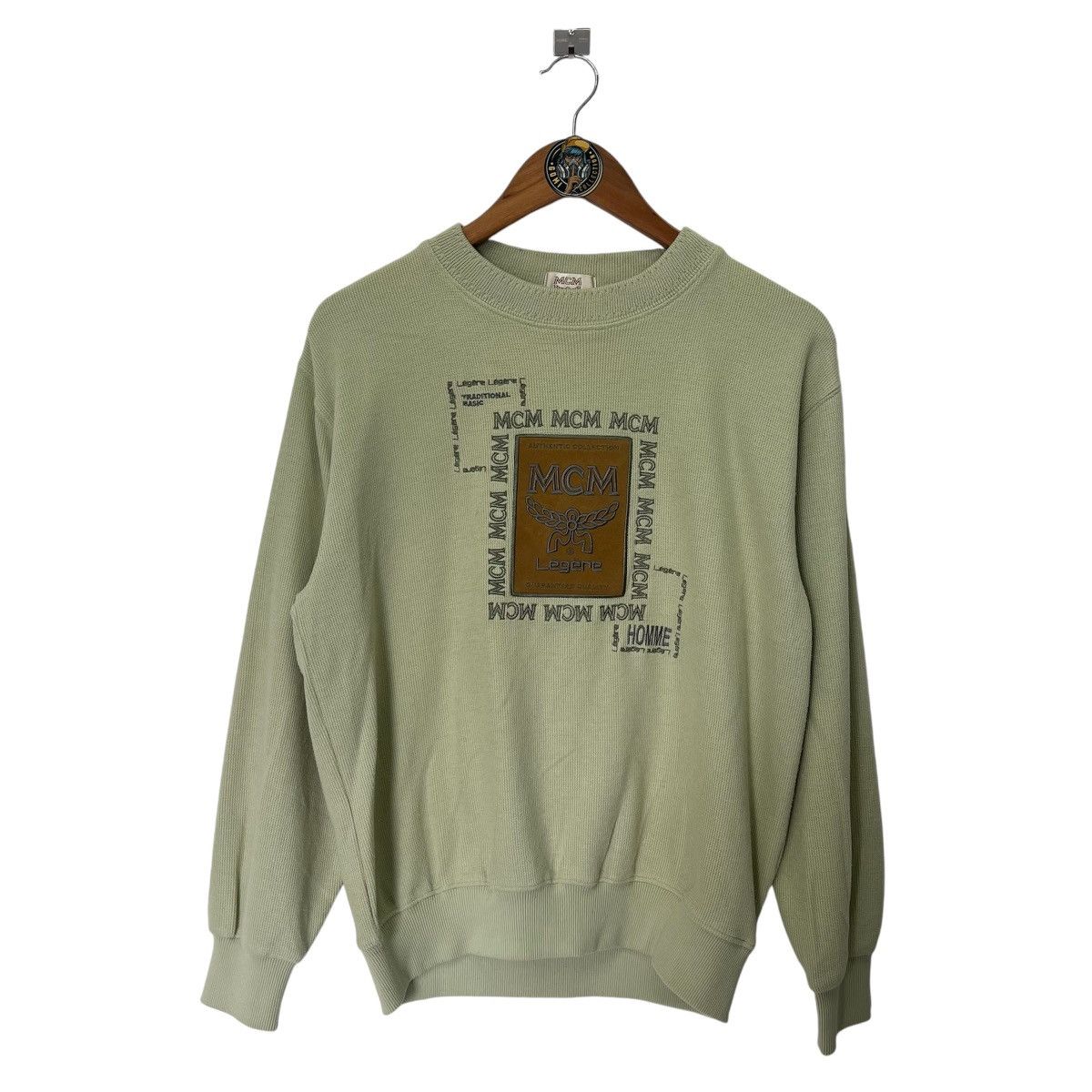 Designer × MCM × Vintage Vintage MCM Legare Homme Sweatshirt Size US M / EU 48-50 / 2 - 1 Thumbnail