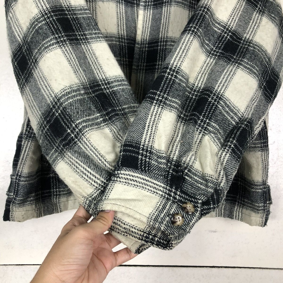 Flannel 🔥VINTAGE FLANNEL WOOL ZIPPER JACKET KEARNEY HOUSE JAPAN Size US M / EU 48-50 / 2 - 15 Thumbnail