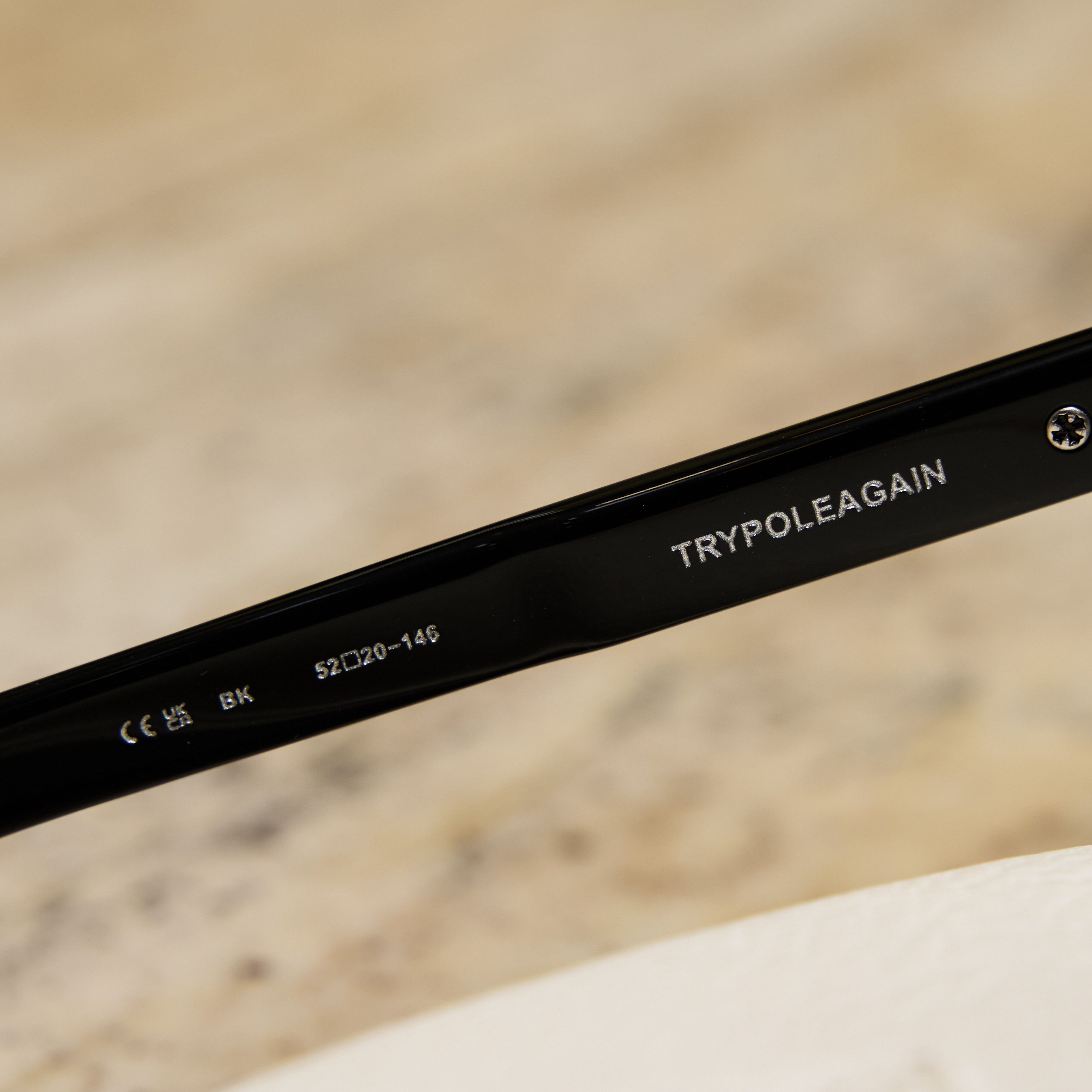 Chrome Hearts CHROME HEARTS TRYPOLEAGAIN BLACK Size ONE SIZE - 7 Thumbnail
