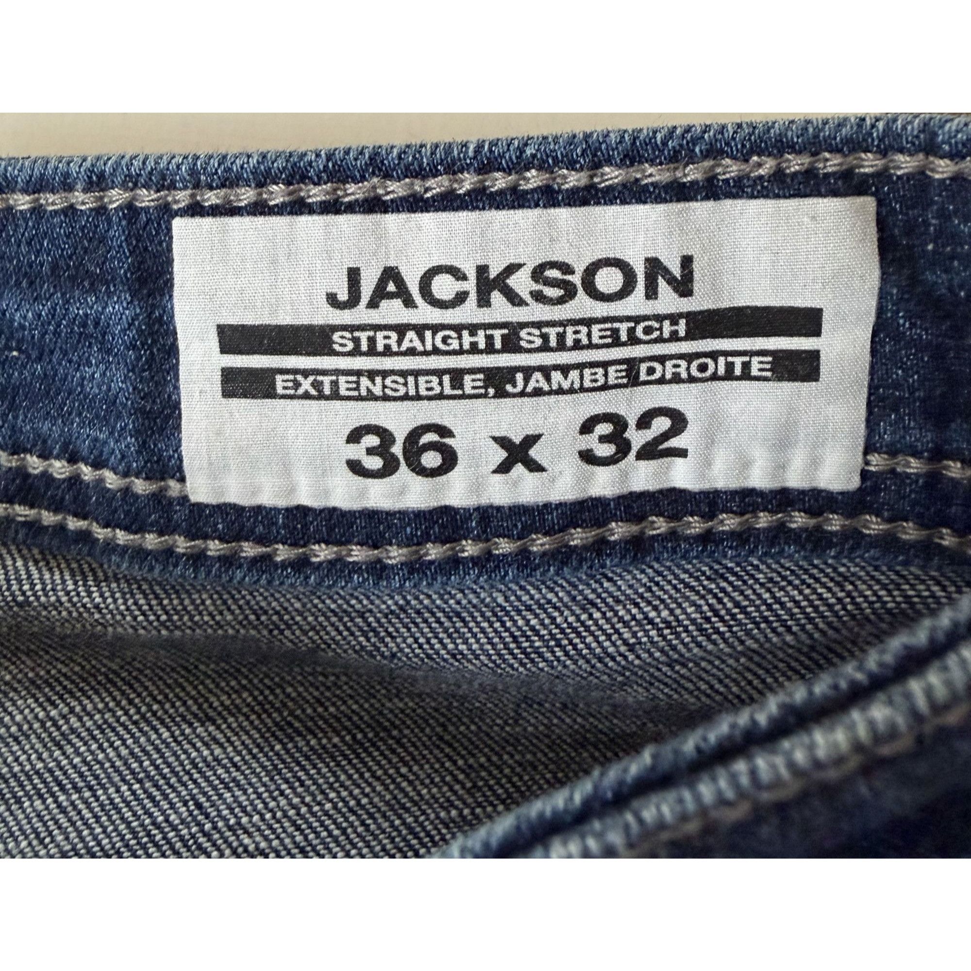 Buffalo David Bitton David Buffalo Bitton Jeans Jackson Straight Leg Size US 36 / EU 52 - 4 Thumbnail