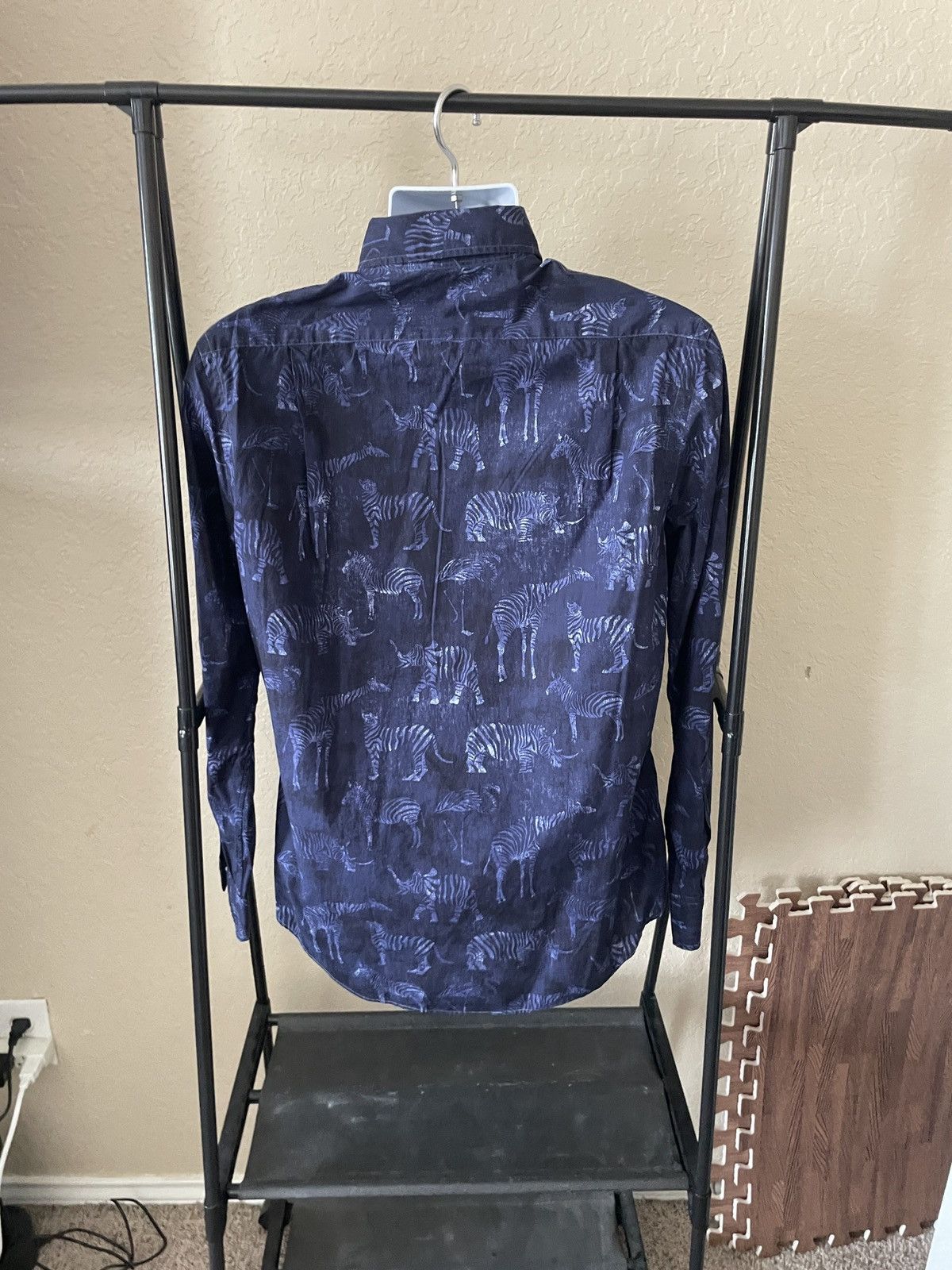 Polo Ralph Lauren African Safari Indigo Blue Cotton shirt nwt 168.00 Size US M / EU 48-50 / 2 - 5 Thumbnail