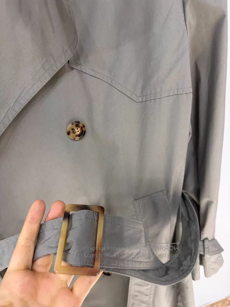 Brunello Cucinelli Brunello Cucinelli Double-breasted trench coat Size US M / EU 48-50 / 2 - 3 Thumbnail