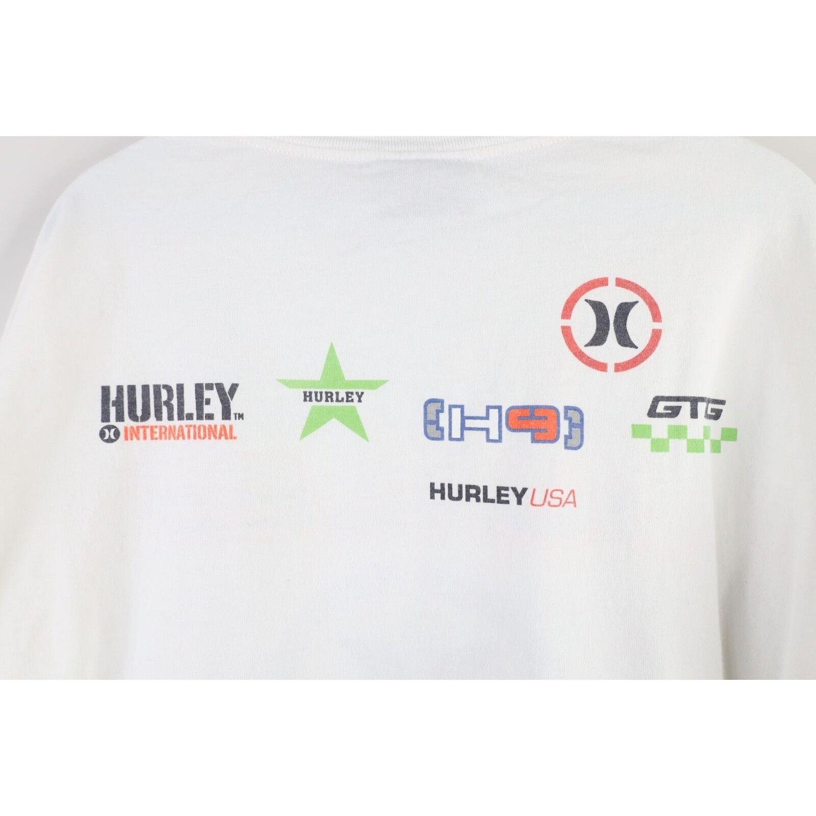 Hurley Vintage 90s Hurley Spell Out Surfing Long Sleeve T-Shirt Size US L / EU 52-54 / 3 - 9 Thumbnail