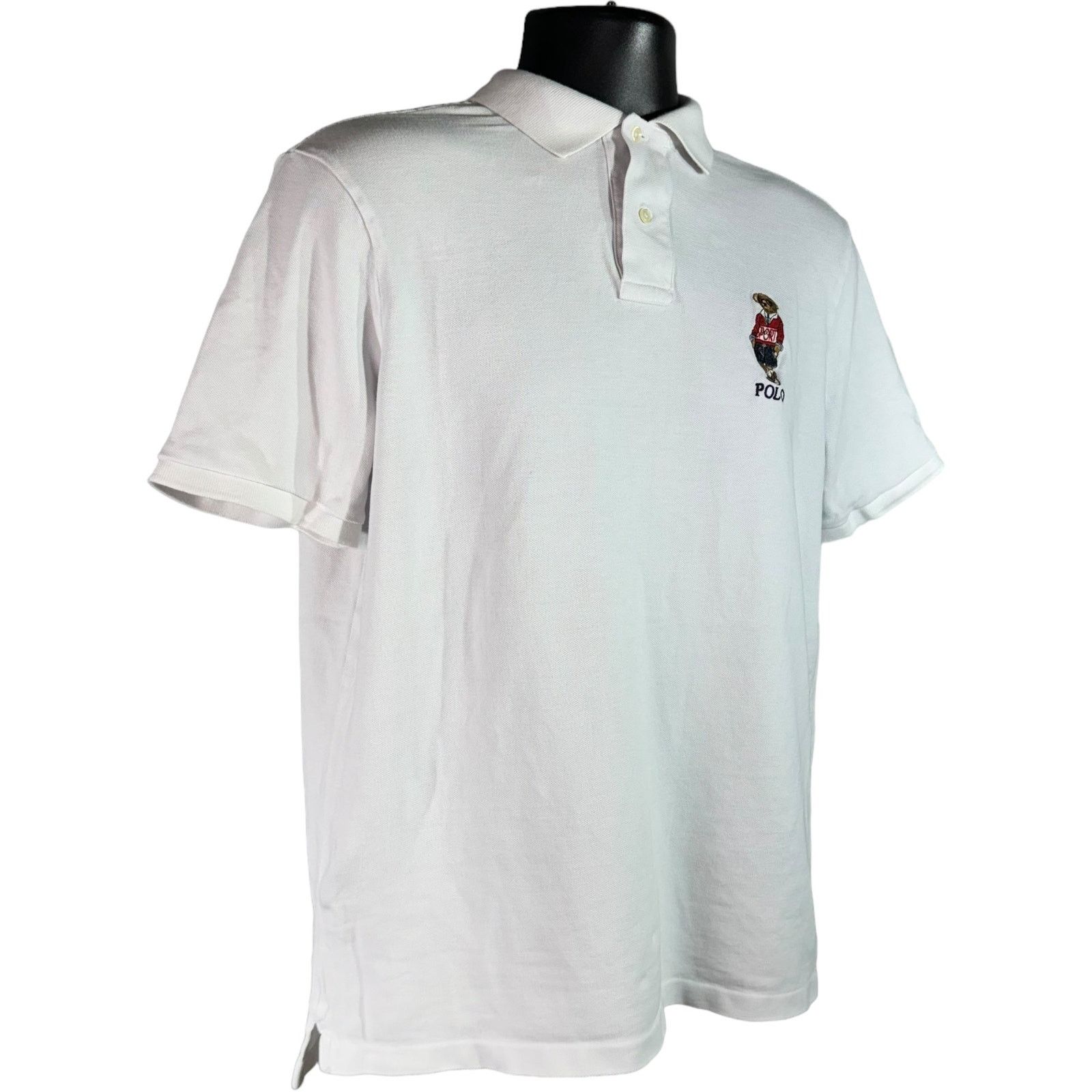 Polo Ralph Lauren Polo Ralph Lauren Polo Bear Embroidered Collared Polo Shirt Size US M / EU 48-50 / 2 - 4 Thumbnail