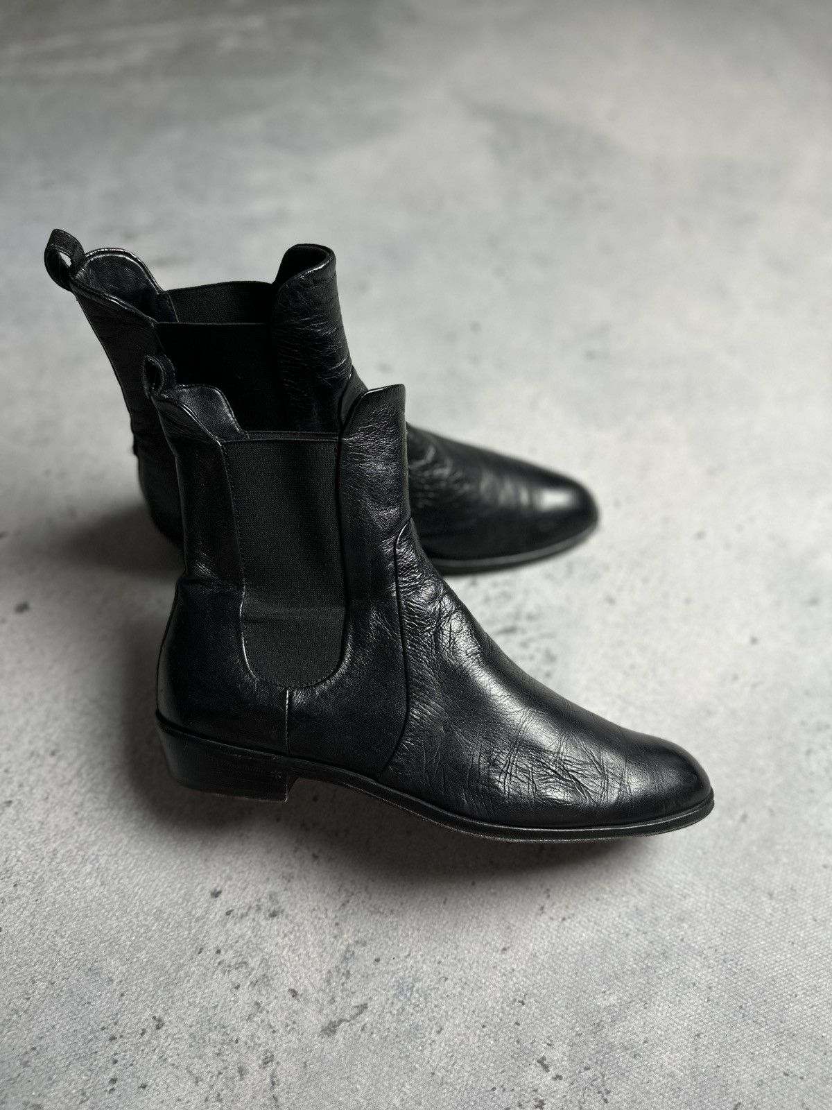AGL AGL Leather Cowboy Boots Rare Italian Item Avant Garde y2k Size US 9 / IT 39 - 5 Thumbnail