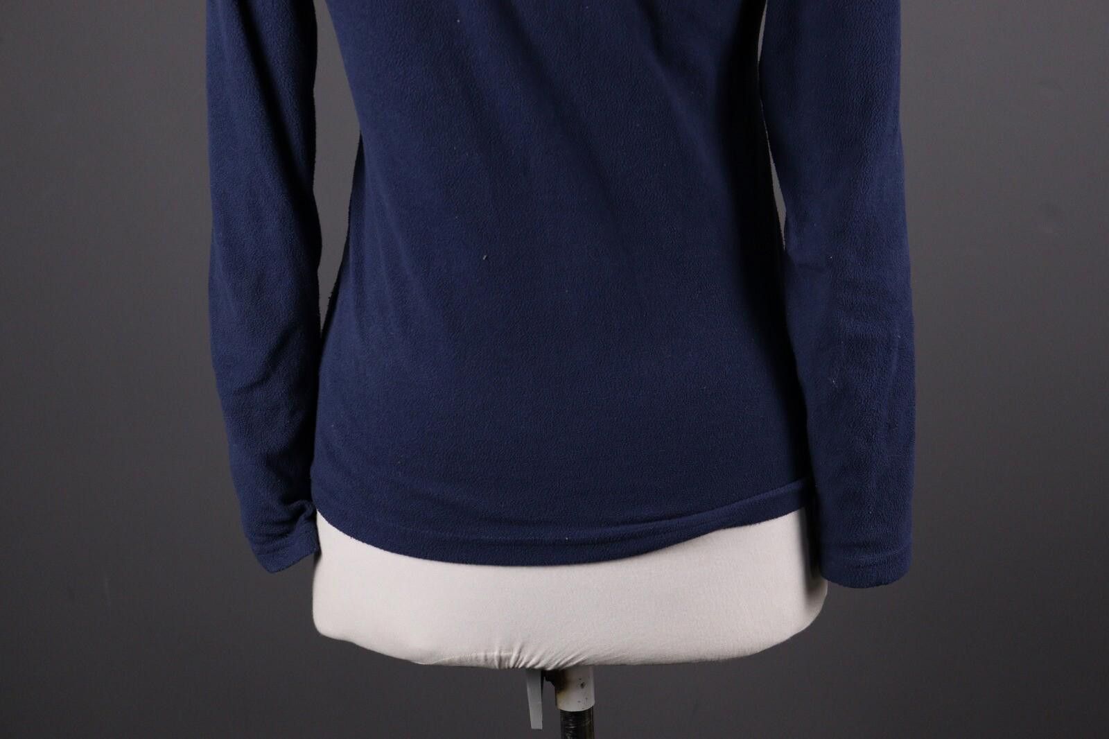 Designer Kari Traa Blue Full Zip Fleece Sweater Size S Size S / US 4 / IT 40 - 11 Thumbnail