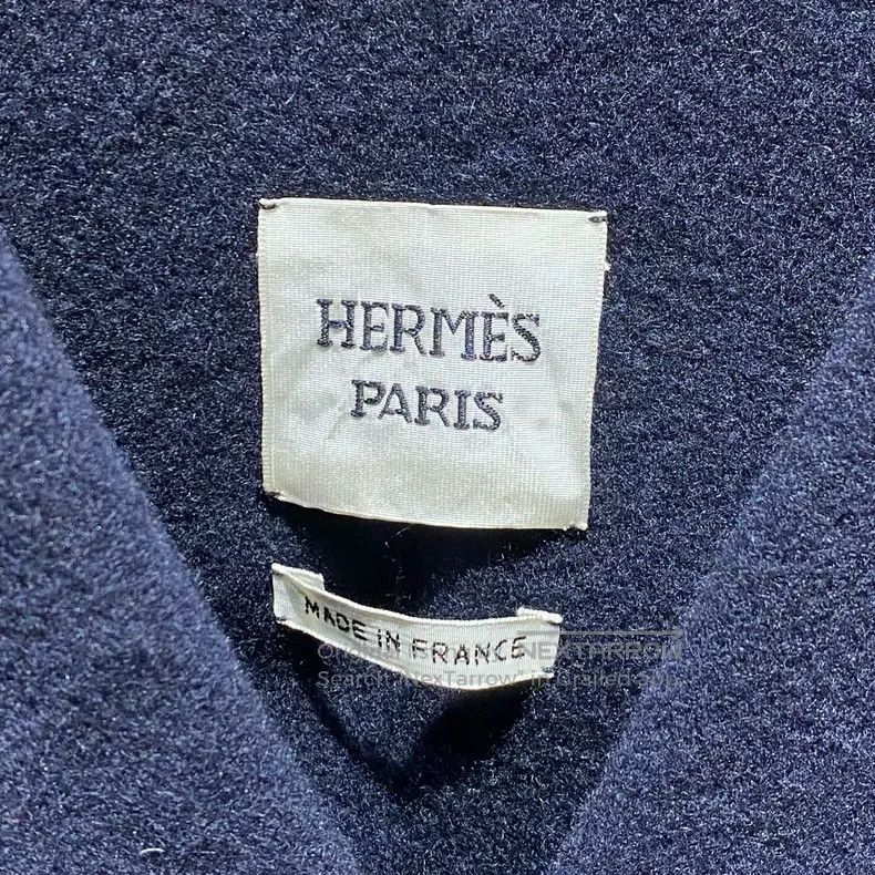 Hermes Hermes Midnight Blue Cashmere Overcoat Size XS / US 0-2 / IT 36-38 - 3 Thumbnail