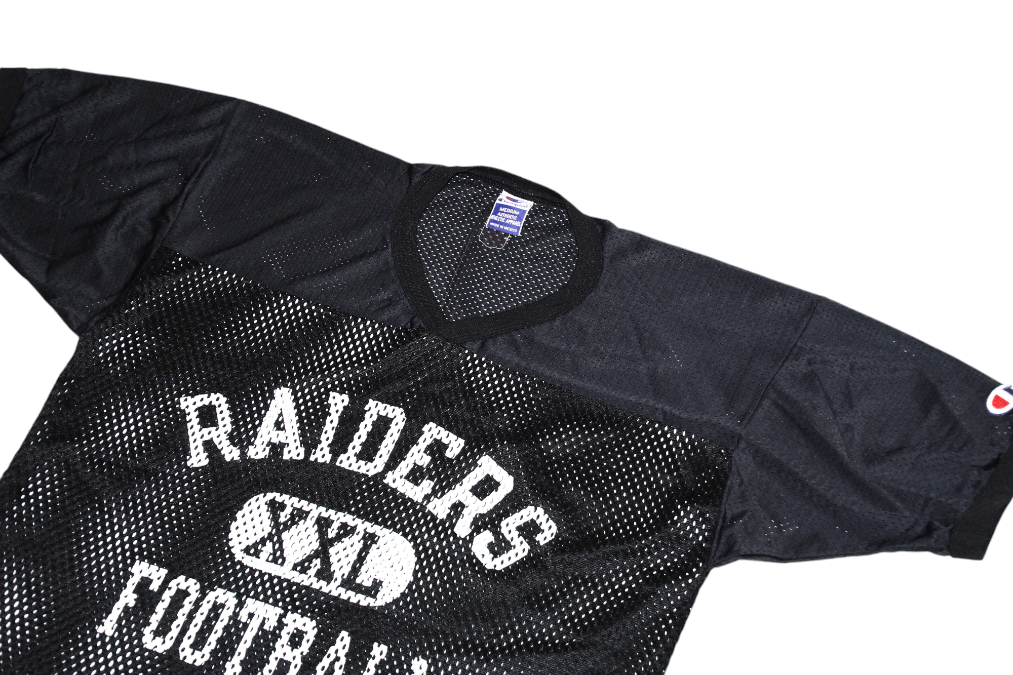 NFL 90's Thrifted Raiders XXL Football Mesh Jersey by Champion Size US S / EU 44-46 / 1 - 4 Thumbnail