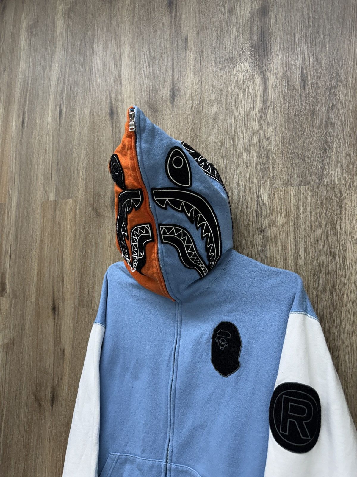 Bape Bape Shark Zip Up Hoodie Size US M / EU 48-50 / 2 - 3 Thumbnail
