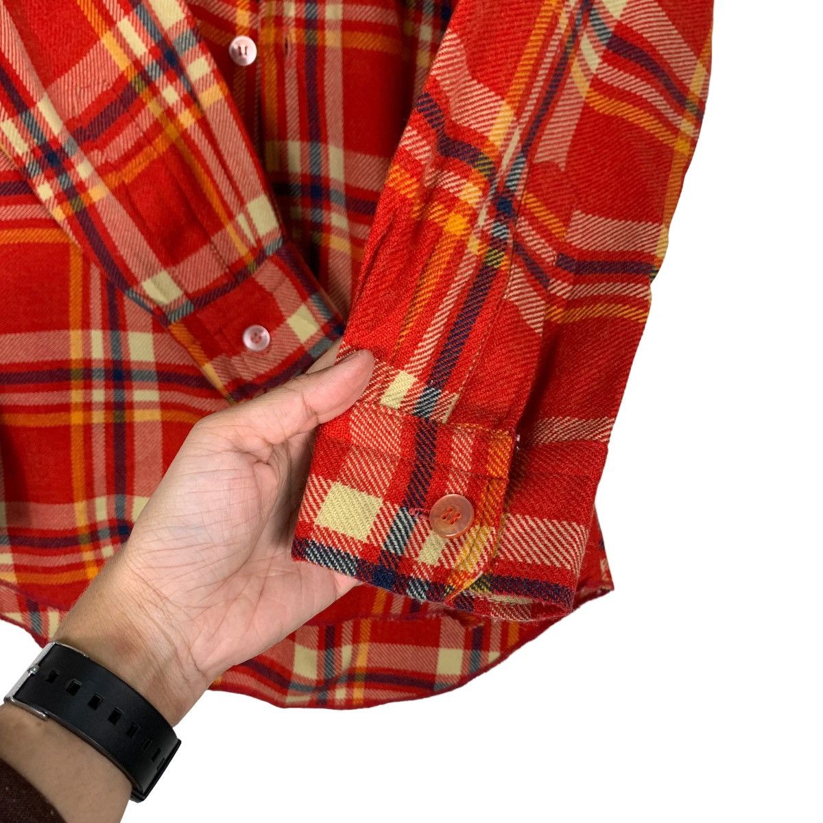 Flannel FRANZ Sking Mountaineering Wear Tartan Flannel #0308-C14 Size US M / EU 48-50 / 2 - 14 Thumbnail