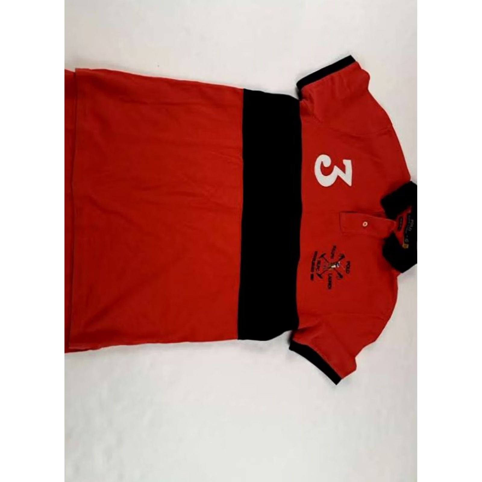 Polo Ralph Lauren Polo Ralph Lauren Shirt Polo #3 1/4 Button Medium Red Cotton Knit Short Sleeve Button-Up Mens M Regular Spring Summer Fall Size US M / EU 48-50 / 2 - 4 Thumbnail